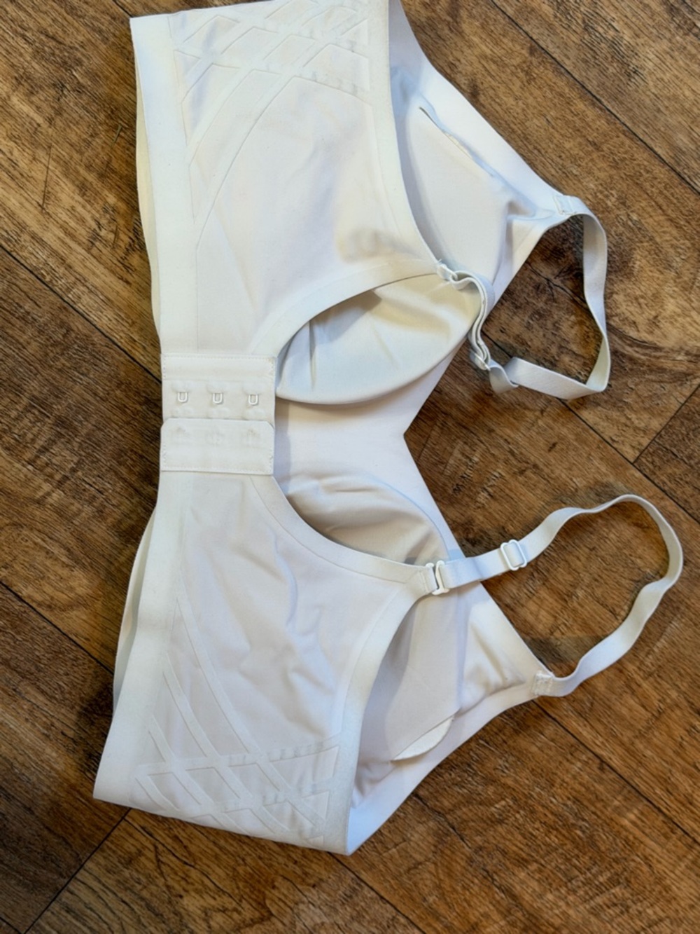 Honeylove Silhouette Wireless Bra in Astral White, size XL - Picture 4 of 6